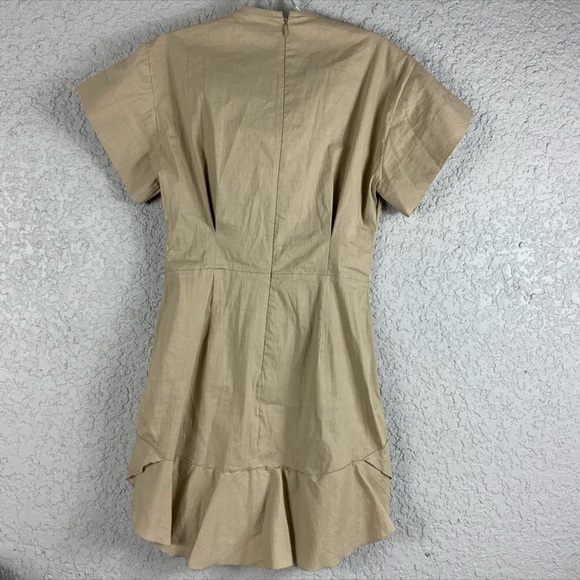 Isabel Marant Étoile Neit Ruffle Zip Dress Sz 40 - Picture 5 of 5